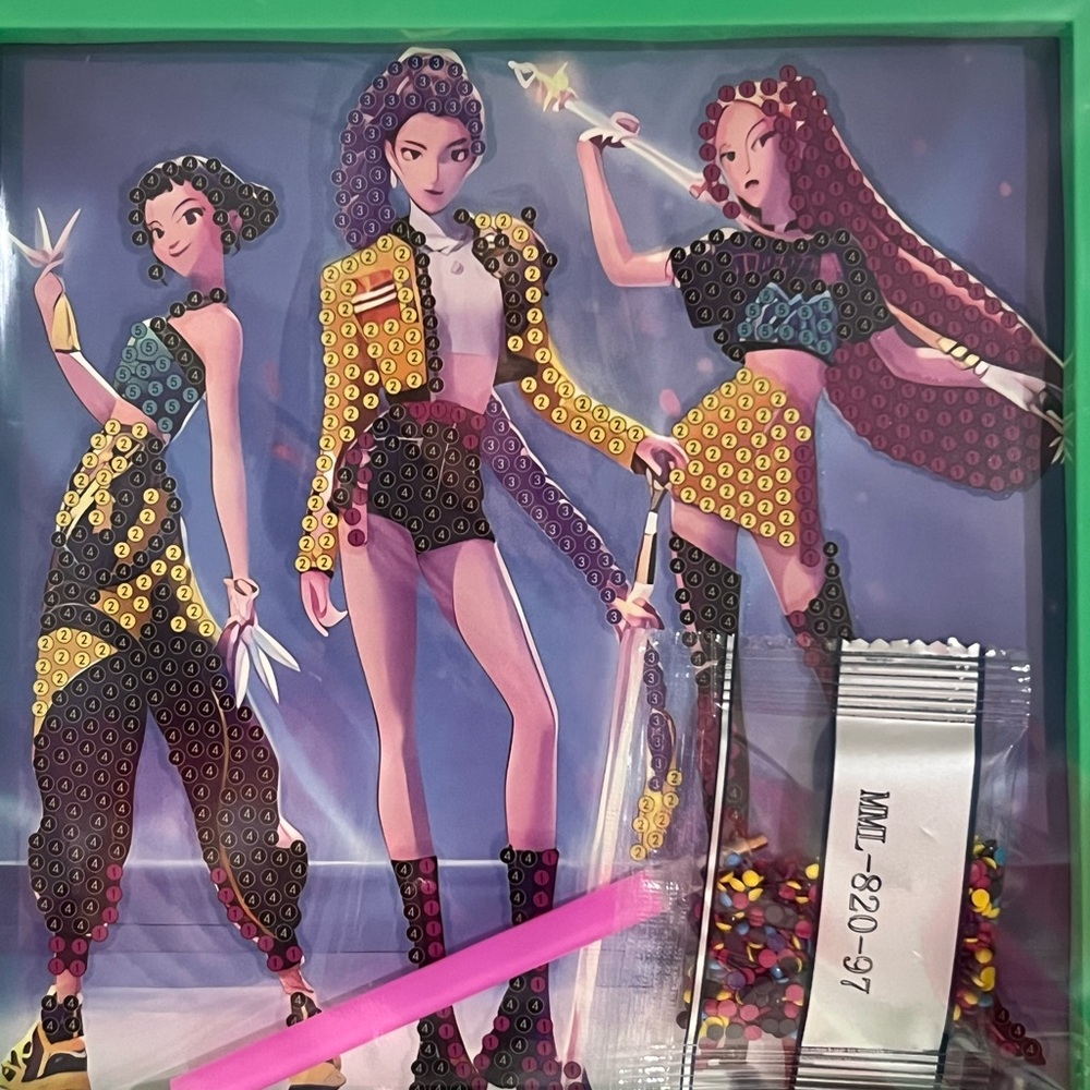 K-Pop Sequin by number